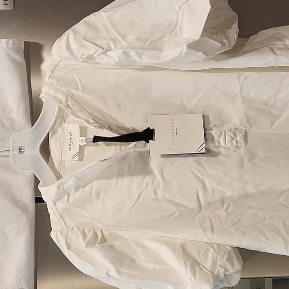 Pomander Place White Carley Dress Puff Sleeve - Picture 7 of 11